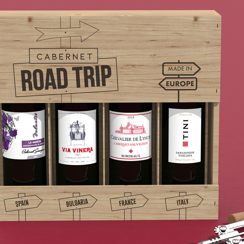 Box Cabernet Road Trip