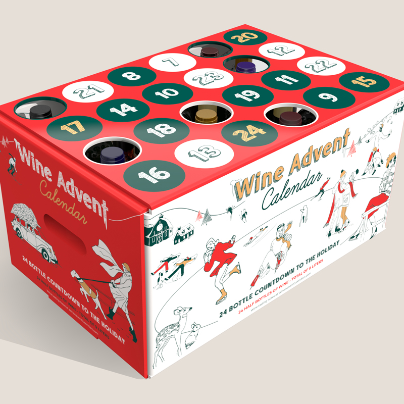 Box wine advent calendar 2021