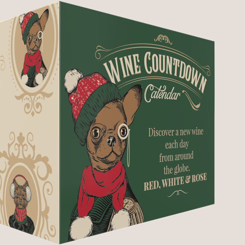 Box Wine Countdown Calendar
